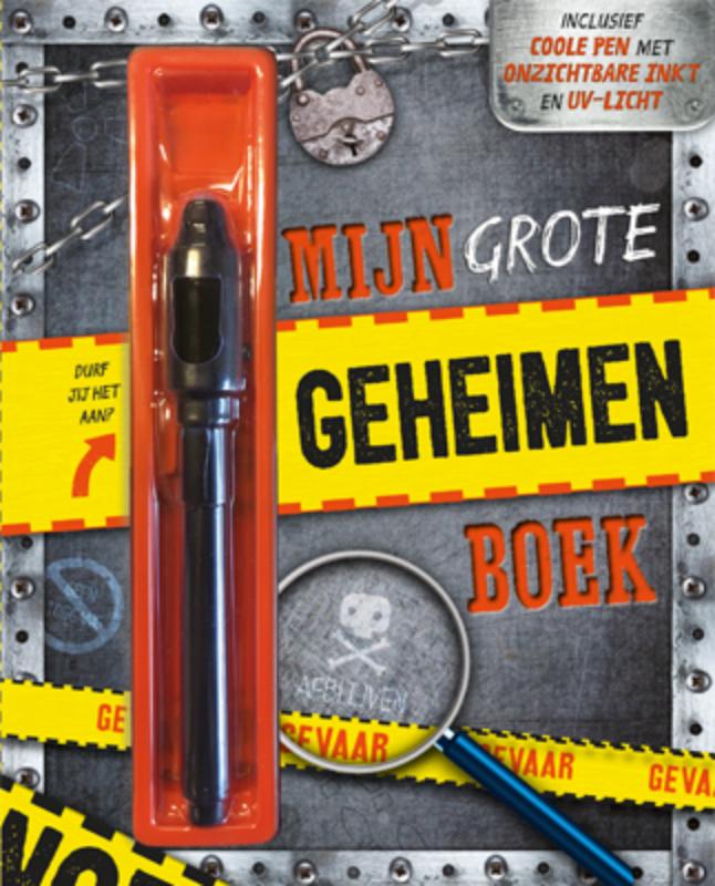 Omslag van Mijn grote geheimen boek - Jongens