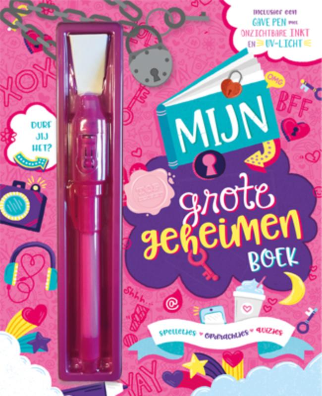 Omslag van Mijn grote geheimen boek - Meisjes