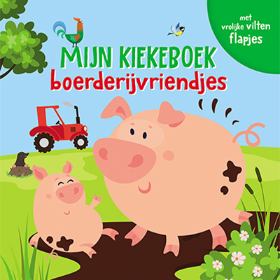 Omslag van Mijn kiekeboek - Boerderijvriendjes