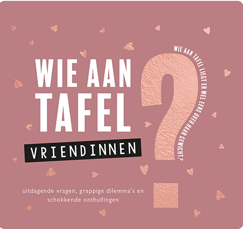 Omslag van Wie aan tafel? Vriendinnen