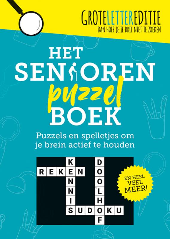 Omslag van Het seniorenpuzzelboek
