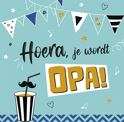 Omslag van Hoera je wordt opa