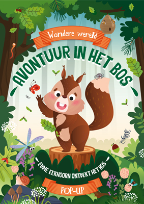 Omslag van Wondere wereld pop-up - Avontuur in het bos