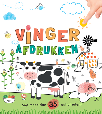 Omslag van Op de boerderij - Vingerafdrukken