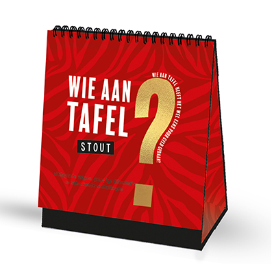 Omslag van Wie aan tafel? Stout
