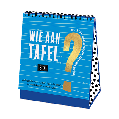 Omslag van Wie aan tafel? 50+