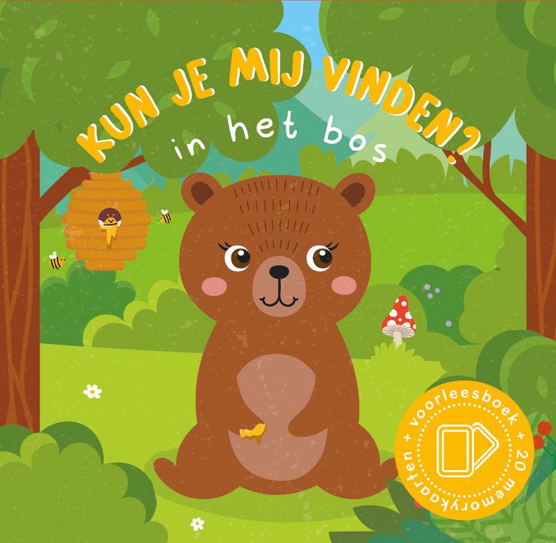 Omslag van Kun je mij vinden? In het bos
