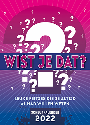Omslag van Scheurkalender 2022 Wist je dat?