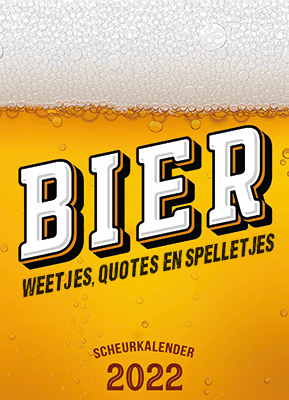 Omslag van Scheurkalender 2022 Bier