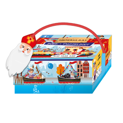 Omslag van Puzzelboot Sinterklaas