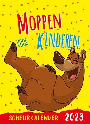 Omslag van Scheurkalender 2023 Moppen voor kinderen