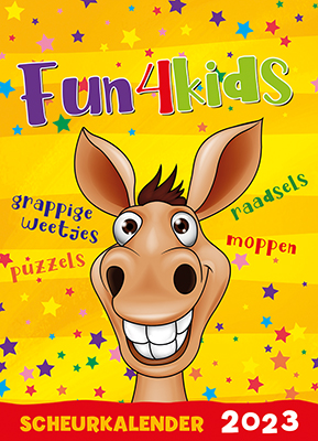 Omslag van Scheurkalender 2023 Fun4kids