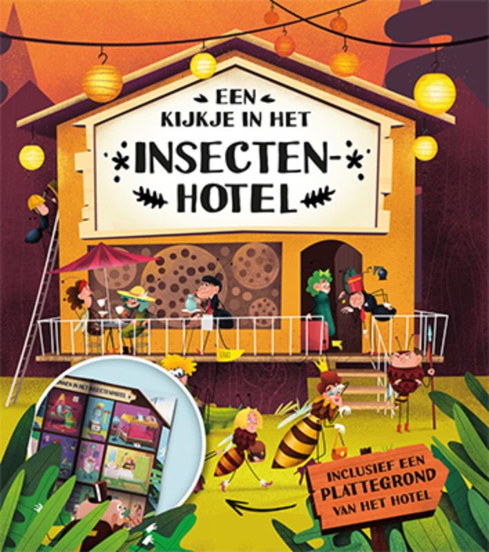 Omslag van Een kijkje in het Insectenhotel