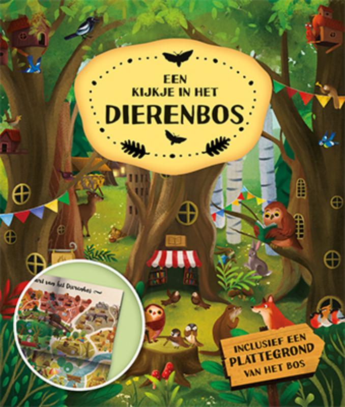 Omslag van Een kijkje in het Dierenbos