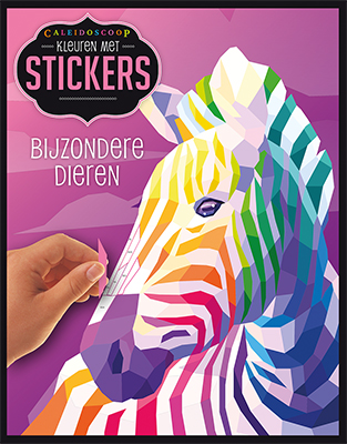 Omslag van Kleuren met stickers - Bijzondere dieren