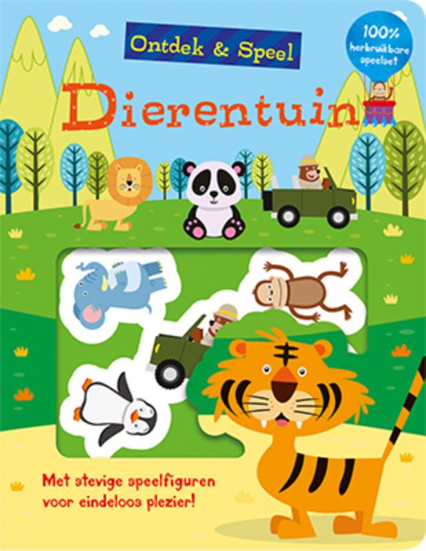 Omslag van Ontdek & speel - Dierentuin
