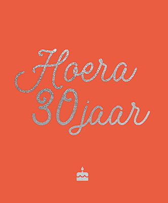 Omslag van Hoera, 30 jaar