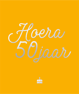 Omslag van Hoera, 50 jaar