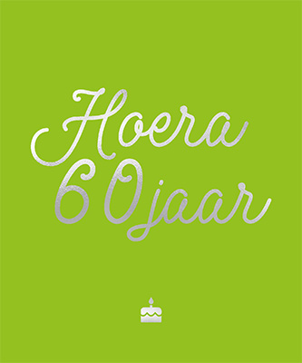 Omslag van Hoera, 60 jaar