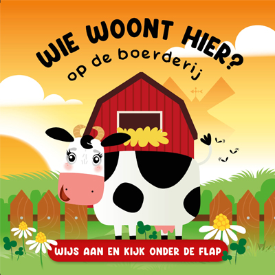 Omslag van Wie woont hier? Op de boerderij
