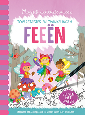 Omslag van Magisch waterkleurboek Feeën