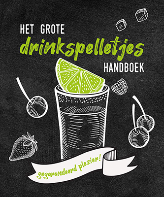 Omslag van Het grote drinkspelletjes handboek