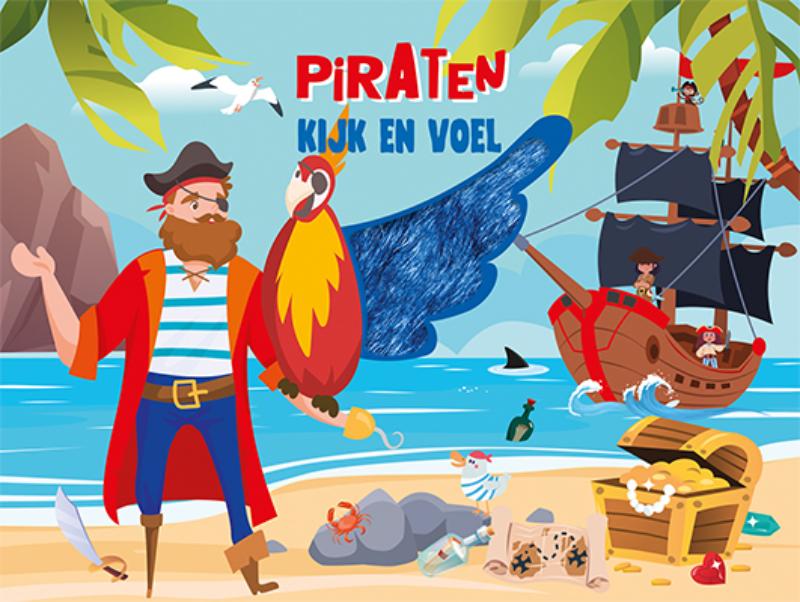 Omslag van Kijk en voel - Piraten