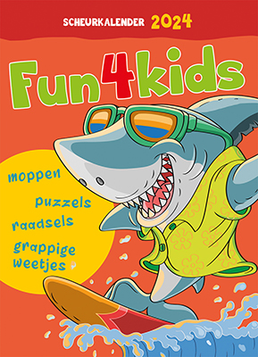Omslag van Scheurkalender 2024 Fun4kids