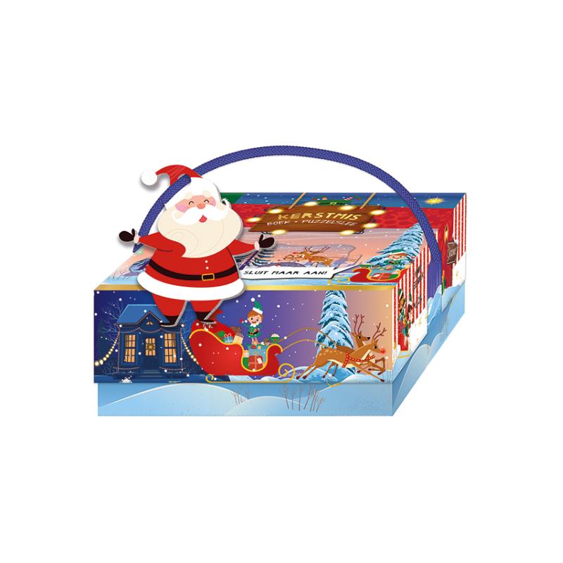 Omslag van Puzzelslee - Kerstmis
