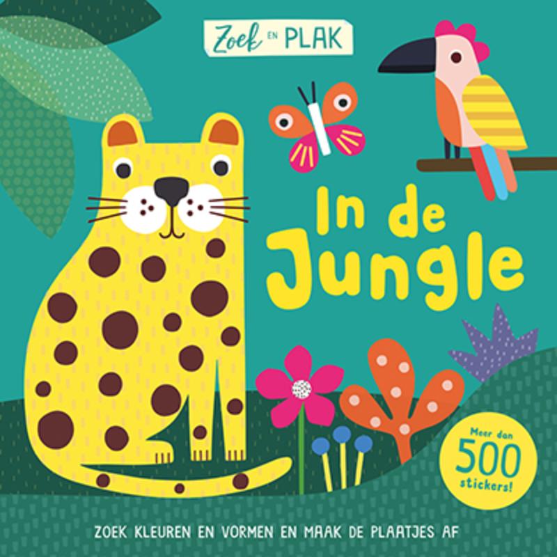 Omslag van Zoek en plak - In de jungle