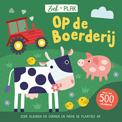 Omslag van Zoek en plak - Op de boerderij