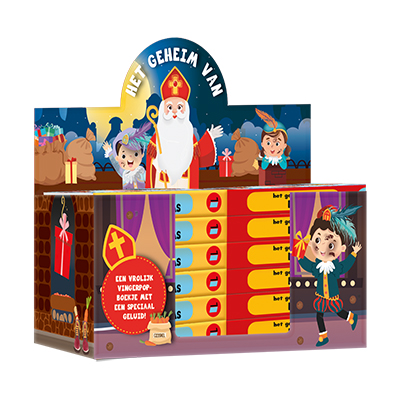 Omslag van Display vingerpopboekjes Sint