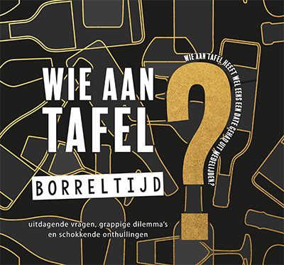 Omslag van Wie aan tafel? Borreltijd