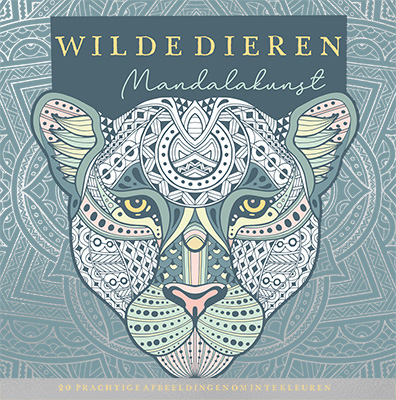 Omslag van Wilde dieren - mandalakunst