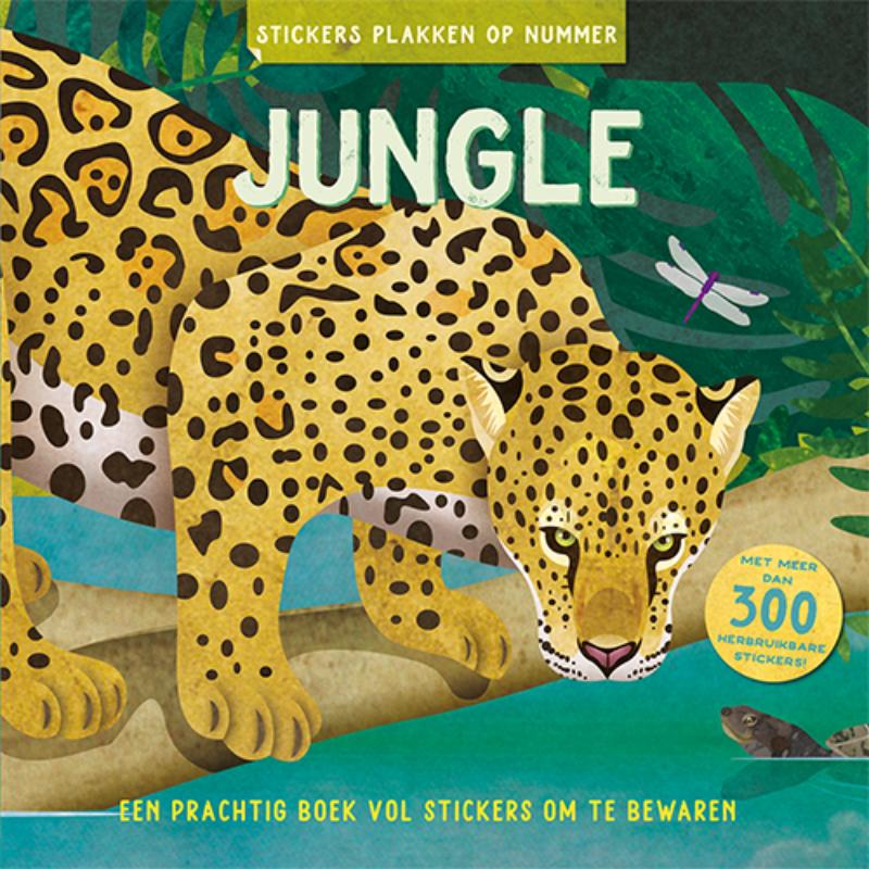 Omslag van Stickers plakken op nummer - Jungle