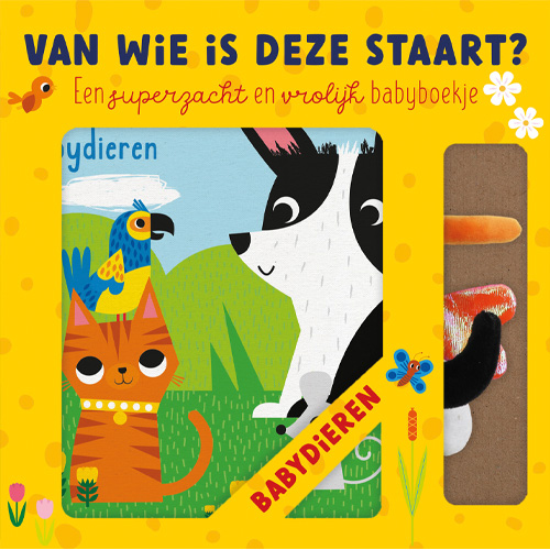 Omslag van Van wie is deze staart? Babydieren