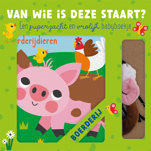 Omslag van Van wie is deze staart? Boerderij