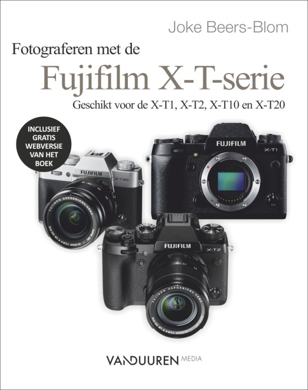 Omslag van Werken met de Fuji X-T serie