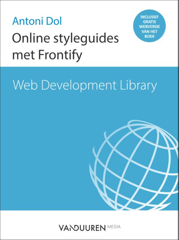 Omslag van Online styleguides met Frontify