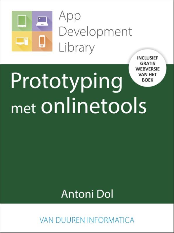 Omslag van Prototyping met onlinetools