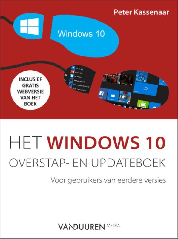 Omslag van Het Windows 10 overstap- en updateboek