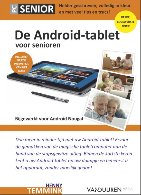 Omslag van De Android tablet voor senioren