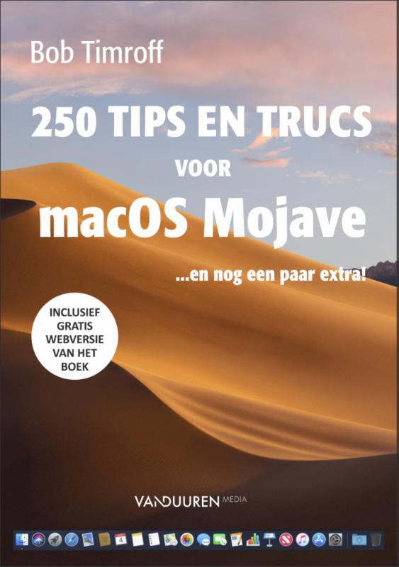 Omslag van 250 tips & trucs voor macOS Mojave