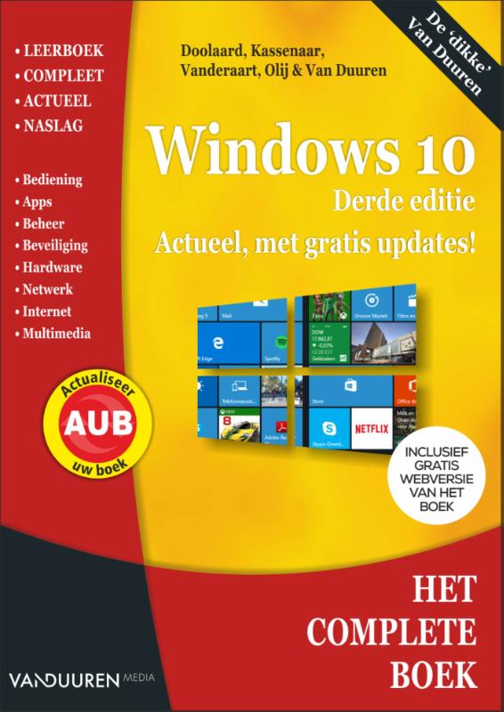Omslag van Windows 10