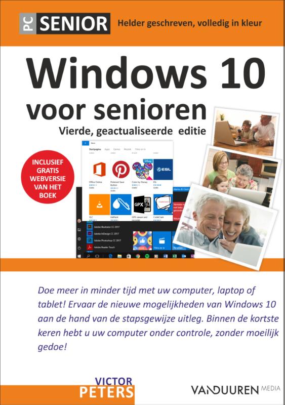 Omslag van Windows 10 voor Senioren