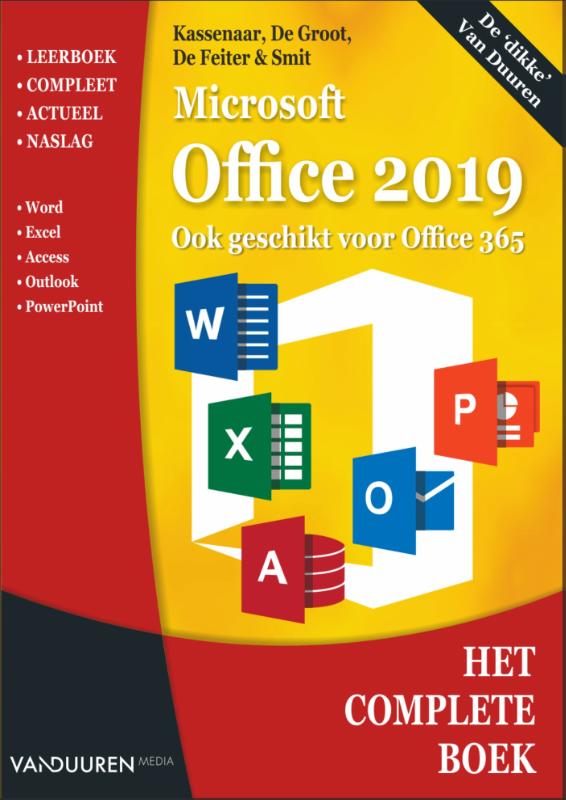 Omslag van Het Complete Boek Microsoft Office 2019