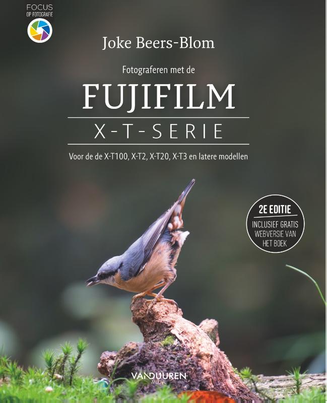 Omslag van Fotograferen met de Fujifilm X-T-serie