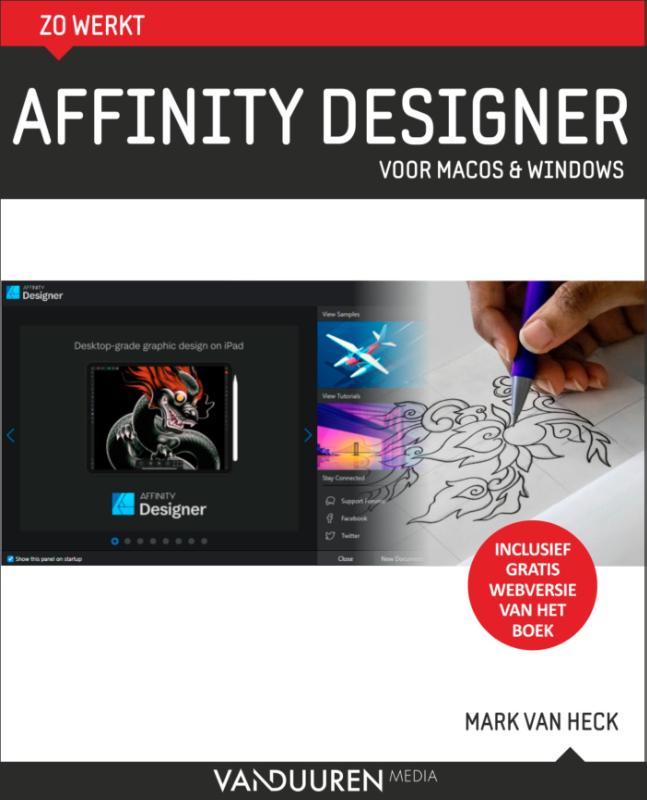 Omslag van Zo werkt Affinity Designer