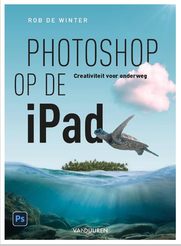 Omslag van Photoshop op de iPad
