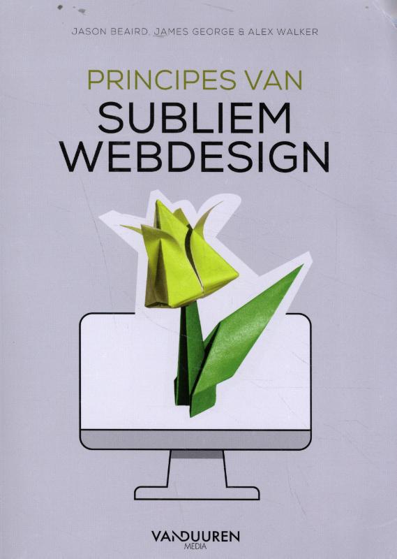 Omslag van Principes van subliem webdesign